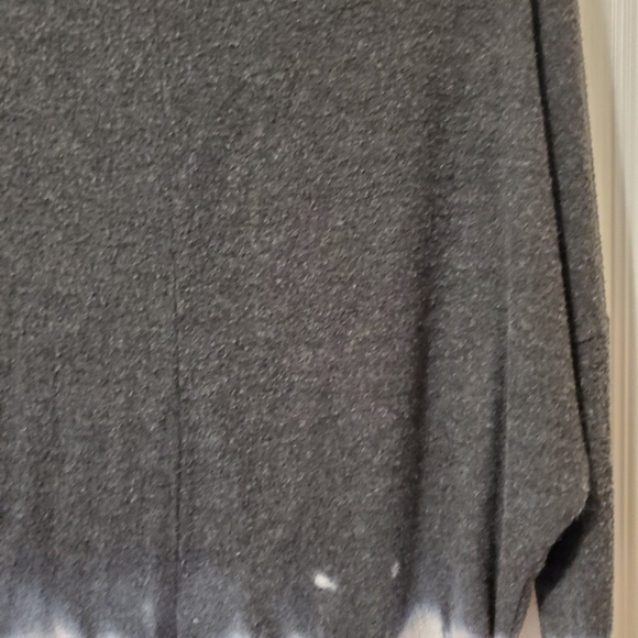 Go Couture Boatneck Dolman Knit Sweater- Grey/White (Size S) - Picture 16 of 16